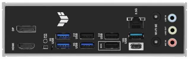 Alt view image 6 of 7 - ASUS TUF GAMING B850-E WIFI AMD AM5 B850 ATX motherboard, DDR5, PCIe 5.0 Ready, M.2 slots x3, Wi-Fi 6E, 2.5Gb Ethernet, DisplayPort, HDMI,USB 20Gbps Type-C,USB 10Gbps Type-C,BIOS FlashBack, Aura Sync