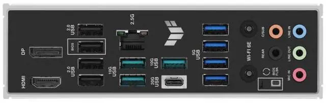 Alt view image 6 of 7 - ASUS TUF Gaming B850M-PLUS WiFi AMD AM5 B850 mATX Motherboard, 14+2+1 80A DrMOS Stages, DDR5, PCIe 5.0, 3X M.2, Wi-Fi 6E, 2.5Gb LAN, DP, HDMI, USB 10Gbps & 20Gbps Type-C, BIOS Flashback, Aura Sync