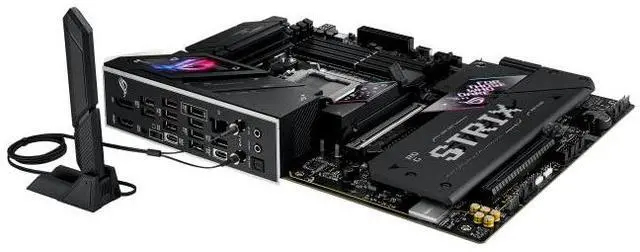 Alt view image 5 of 7 - ASUS ROG Strix B850-E Gaming WiFi AMD AM5 B850 ATX Motherboard 16+2+2 Stages, Dynamic OC, Core Flex,DDR5 w/AEMP, WiFi 7, 5X M.2, 5G LAN, PCIe 5.0,USB4, USB 20Gbps Type-C,AI OC, AI Networking,Black