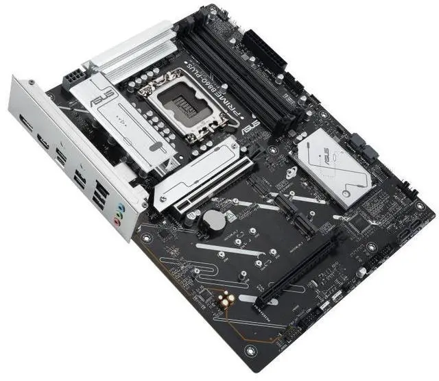 Alt view image 5 of 7 - ASUS PRIME B860-PLUS Intel B860 (LGA 1851) ATX motherboard, DDR5, PCIe 5.0 x16 SafeSlot, DisplayPort, USB 20Gbps port, front panel USB 5Gbps Type-C port, 3x M.2 slots, Realtek 2.5Gb Ethernet