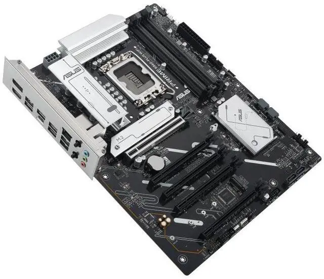 Alt view image 5 of 7 - ASUS PRIME B860-PLUS WIFI Intel B860 (LGA 1851) ATX motherboard,DDR5,PCIe 5.0 x16 SafeSlot,DisplayPort,front panel USB 5Gbps Type-C port,2x M.2 slots, Realtek 2.5Gb Ethernet,Pre-mounted I/O shield