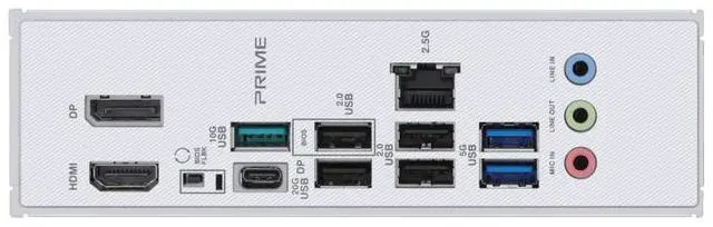 Alt view image 6 of 7 - ASUS PRIME Z890-P Intel Z890 (LGA 1851) ATX motherboard, DDR5 slots,PCIe 5.0,DisplayPort,HDMI,USB 20Gbps,4 x M.2 slots,Realtek 2.5 Gb Ethernet,PCIe Slot Q-Release,Pre-mounted I/O shield,Aura Sync