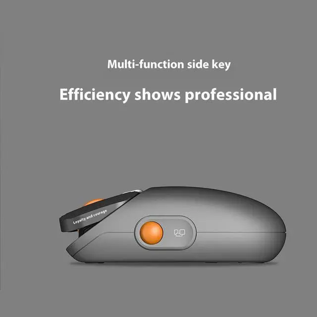 Alt view image 2 of 7 - LOFREE Shantung Ship DOT Dot Bluetooth Backlit Mechanical Mouse - Compatible with Windows 8/10/11 and macOS - 6 Buttons, 4000 DPI, RGB Lighting, Rechargeable, Silent Click for PC, Laptop, Gaming