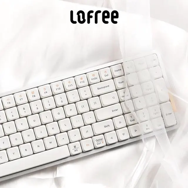 Alt view image 3 of 7 - LOFREE Xiaoshun 100 & OE919 100-Key Minimalist Compact Mechanical Keyboard - Gasket-Mounted POM Low Profile Switches, Full Aluminum Frame, PBT Keycaps, RGB Backlight, Dual-Mode for Windows/Mac