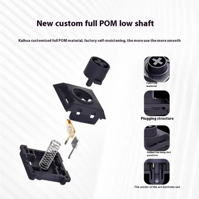 Alt view image 5 of 7 - LOFREE OE915 XiaoShun 84-Key Minimalist Compact Mechanical Keyboard - Gasket Mount POM Flat Switches for Windows/Mac, All Aluminum Frame, PBT Keycaps, RGB Backlighting, Dual-Mode Connection Function