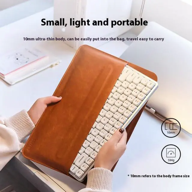 Alt view image 5 of 6 - LOFREE OE915 XiaoShun 84-Key Minimalist Compact Mechanical Keyboard - Gasket Mount POM Flat Switches for Windows/Mac, All Aluminum Frame, PBT Keycaps, RGB Backlighting, Dual-Mode Connection