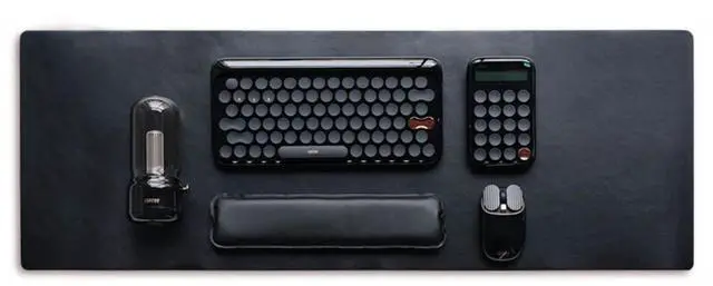 Main image of LOFREE Mojin 6-Piece Wireless Mechanical Keyboard & Mouse Set - Dot Maus Potato Chip Mouse, Candly Lamp, Digit Candy Keycaps, Palmer Wrist Rest, Reversible Mat, Multi-System Compatible