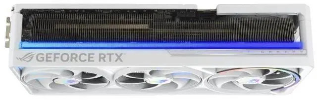 Alt view image 4 of 7 - ASUS ROG Astral white GeForce RTX 5080 16GB GDDR7 OC Edition ROG-ASTRAL-RTX5080-O16G-WHITE PCI-Express 5.0 DLSS 4.0 Graphics Card