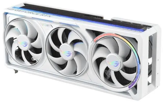 Alt view image 6 of 7 - ASUS ROG Astral white GeForce RTX 5080 16GB GDDR7 OC Edition ROG-ASTRAL-RTX5080-O16G-WHITE PCI-Express 5.0 DLSS 4.0 Graphics Card