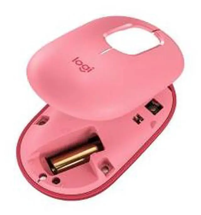 Alt view image 7 of 7 - Logitech POP Wireless Keyboard + Mouse Combo (Electric Pink) - Bluetooth 5.0, TTC Tactile Switches, Modern Vintage Design