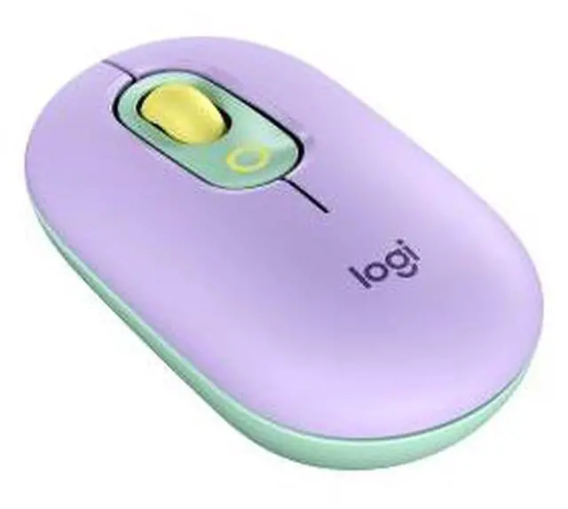 Alt view image 5 of 7 - Logitech POP Keys Retro Mechanical Keyboard & Mouse (Dreamy Purple) - Wireless Combo with Changeable Emoji Caps, 36-Month Battery