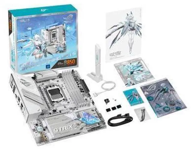 Alt view image 3 of 7 - ASUS ROG Strix B850-G Gaming WiFi S motherboard, AM5 mATX , PCle5.0 WiFi7, USB 20Gbps Type-c,Aura Sync RGB, for AMD Ryzen 9000 & 8000 & 7000 Series Desktop Processors