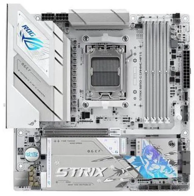 Alt view image 5 of 7 - ASUS ROG Strix B850-G Gaming WiFi S motherboard, AM5 mATX , PCle5.0 WiFi7, USB 20Gbps Type-c,Aura Sync RGB, for AMD Ryzen 9000 & 8000 & 7000 Series Desktop Processors