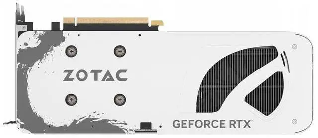 Alt view image 3 of 6 - ZOTAC GAMING GeForce RTX5060 8GB MOONLIGHT SHADOW OC  graphics card, DLSS 4 8GB GDDR7 128-bit 28 Gbps PCIE 5.0 Gaming Graphics Card