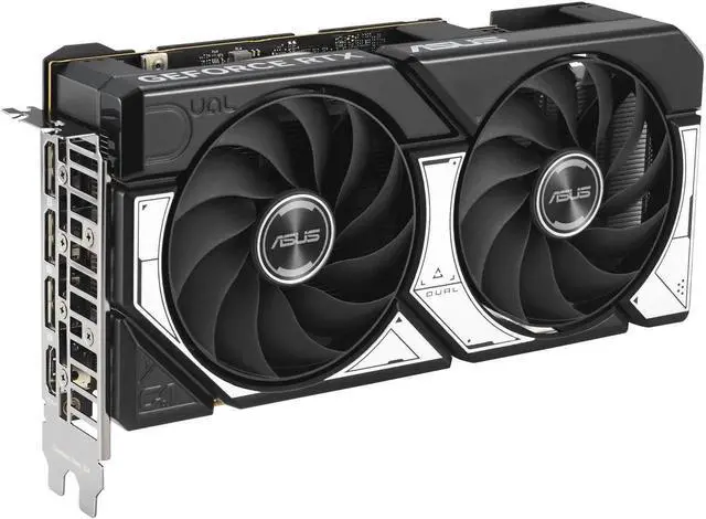 Alt view image 2 of 7 - ASUS Dual GeForce RTX 5060 8GB GDDR7 PCI Express 5.0 x8 ATX Graphics Card DUAL-RTX5060-O8G