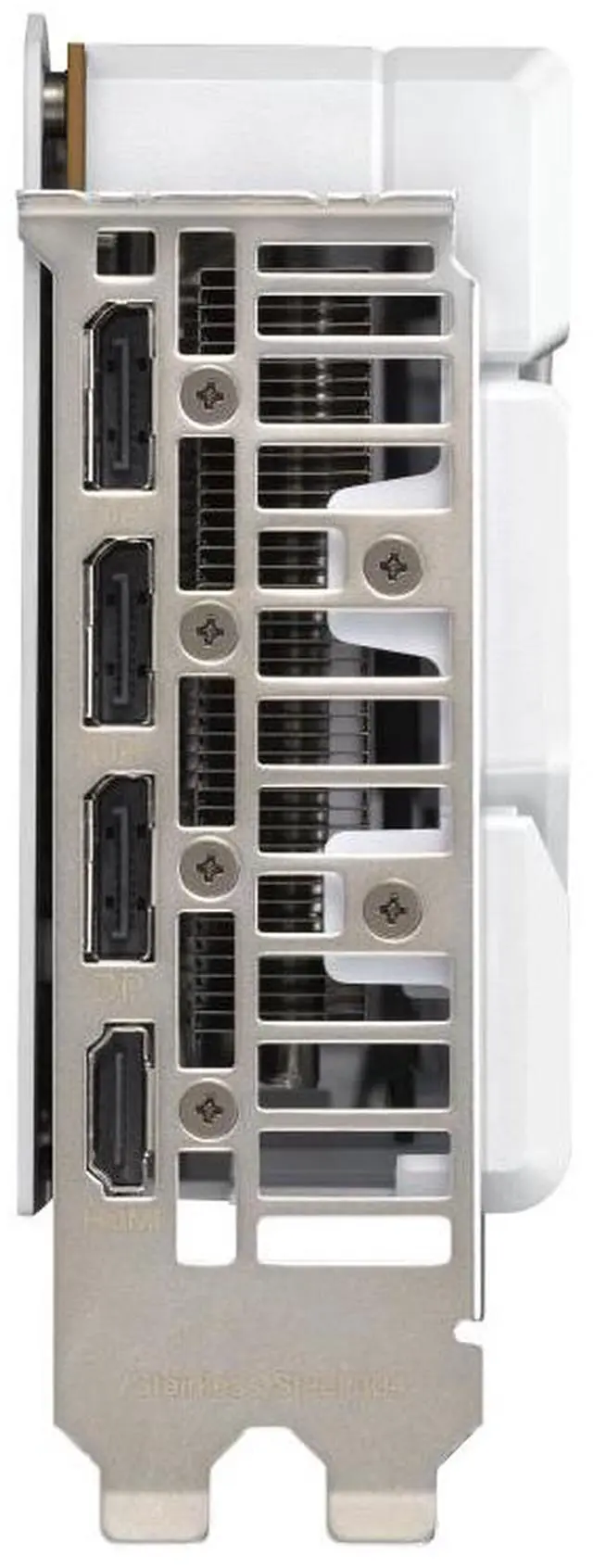 Alt view image 5 of 7 - ASUS Dual GeForce RTX 5060 White  8GB GDDR7, PCI Express 5.0 x8 ATX Graphics Card DUAL-RTX5060-8G- WHITE