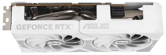 Alt view image 7 of 7 - ASUS Dual GeForce RTX 5060 White  8GB GDDR7, PCI Express 5.0 x8 ATX Graphics Card DUAL-RTX5060-8G- WHITE