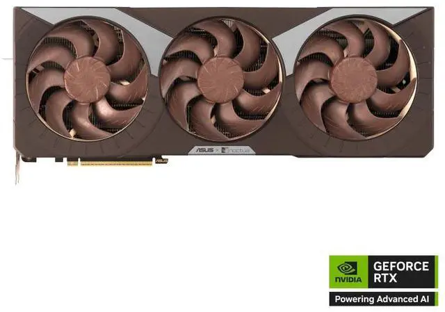 Main image of ASUS NOCTUA GeForce RTX 5080 16GB GDDR7 OC Edition RTX5080-O16G-NOCTUA PCI-Express 5.0 DLSS 4.0 Graphics Card