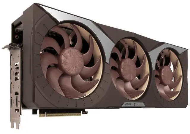 Alt view image 7 of 7 - ASUS NOCTUA GeForce RTX 5080 16GB GDDR7  Edition RTX5080-16G-NOCTUA PCI-Express 5.0 DLSS 4.0 Graphics Card