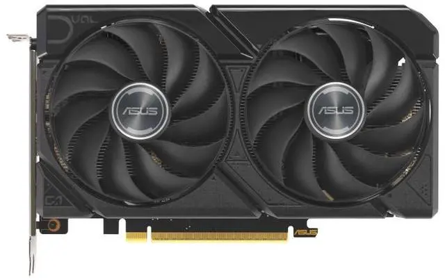 Main image of ASUS DUAL Radeon RX 9060 XT 16GB GDDR6 PCI Express 5.0 x16 ATX Graphics Card DUAL-RX9060XT-16G RX 9060XT 16GB