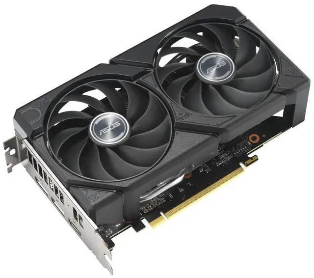 Alt view image 3 of 7 - ASUS DUAL Radeon RX 9060 XT 16GB GDDR6 PCI Express 5.0 x16 ATX Graphics Card DUAL-RX9060XT-16G RX 9060XT 16GB