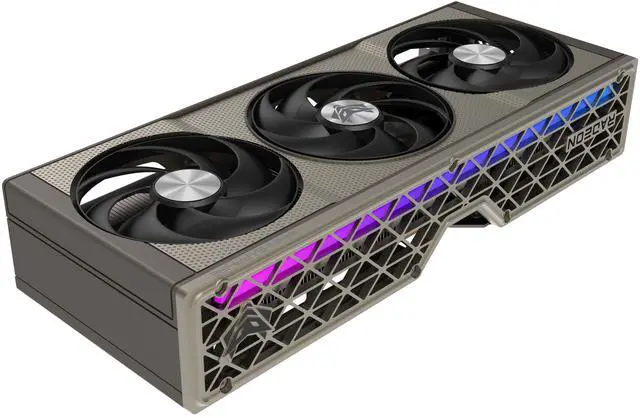 Alt view image 3 of 7 - SAPPHIRE NITRO+ Radeon RX 9060 XT 16GB GDDR6 PCI Express 5.0 x16 ATX Graphics Card