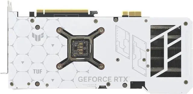 Alt view image 5 of 7 - ASUS TUF Gaming GeForce RTX 4070 Ti SUPER BTF White  Edition Gaming Graphics Card (Exclusive to ASUS BTF ATX Motherboards, Graphics card high-power gold finger) TUF-RTX4070TIS-16G-BTF-WHITE