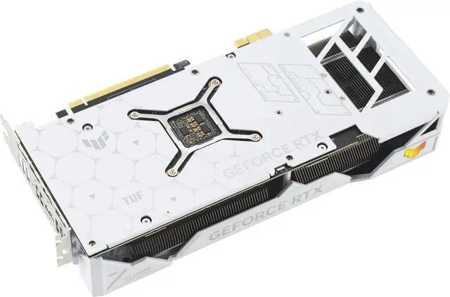 Alt view image 3 of 7 - ASUS TUF Gaming GeForce RTX 4070 Ti SUPER BTF White  Edition Gaming Graphics Card (Exclusive to ASUS BTF ATX Motherboards, Graphics card high-power gold finger) TUF-RTX4070TIS-16G-BTF-WHITE