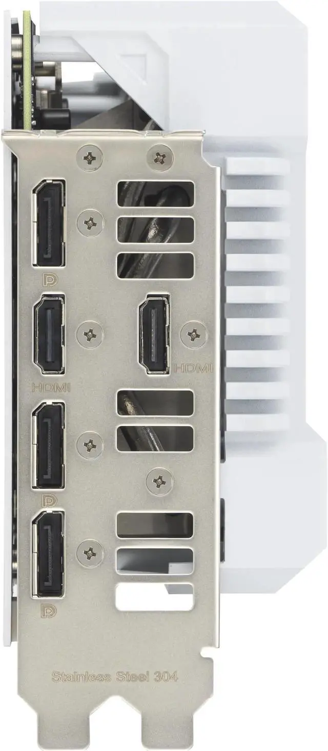 Alt view image 6 of 7 - ASUS TUF Gaming GeForce RTX 4070 Ti SUPER BTF White  Edition Gaming Graphics Card (Exclusive to ASUS BTF ATX Motherboards, Graphics card high-power gold finger) TUF-RTX4070TIS-16G-BTF-WHITE