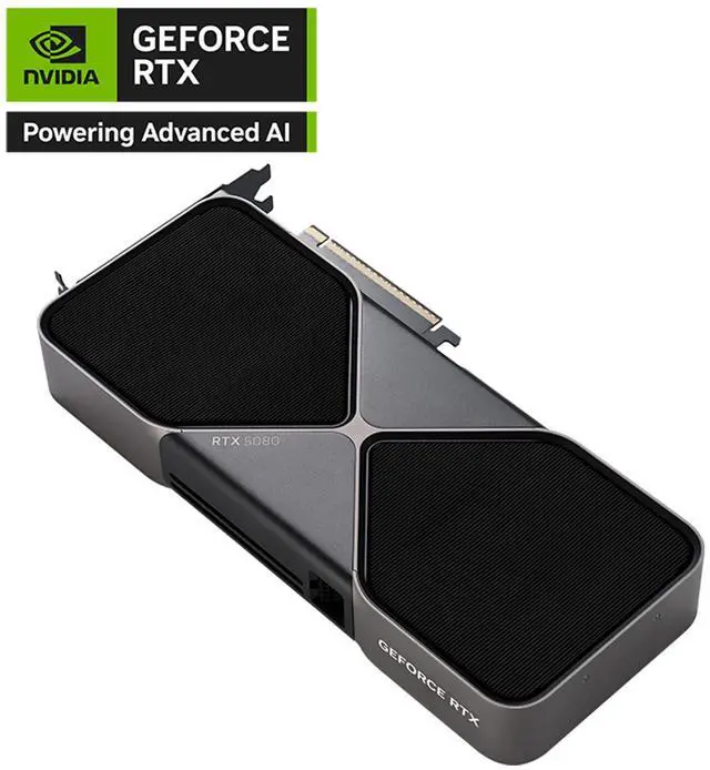 Alt view image 4 of 5 - NVIDIA GeForce RTX 5080 16G Graphics Card, Public Domain, DLSS 4 cutting-edge AI technology, Panoramic light tracking, Al computing power 1801 TOPS