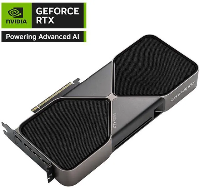 Alt view image 3 of 5 - NVIDIA GeForce RTX 5080 16G Graphics Card, Public Domain, DLSS 4 cutting-edge AI technology, Panoramic light tracking, Al computing power 1801 TOPS