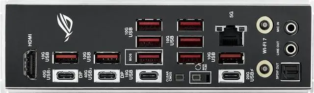 Alt view image 3 of 7 - ASUS ROG STRIX X870E-E GAMING WIFI AMD AM5 X870 ATX motherboard 18+2+2 power stages, Dynamic OC Switcher, Core Flex, DDR5 AEMP, WiFi 7, 5x M.2, PCIe 5.0, Q-Release Slim, USB4, AI OCing & Networking