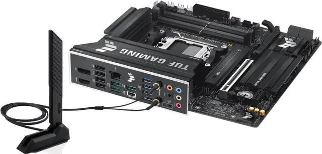 Alt view image 5 of 6 - ASUS TUF GAMING B850  PLUS WIFI Motherboard, AM5 interface for Rui Long 9000/8000/7000, 14+2+1 (80A) power supply, DDR5, 2.5G network / WiFi7, Dual M.2 PCIe5.0, AURA SYNC Divine Light Sync