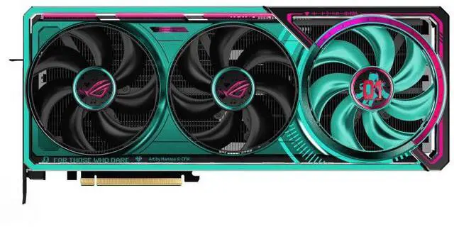 Main image of ASUS ROG-ASTRAL MIKU-C GeForce RTX 5080 16GB GDDR7 OC Edition ROG-ASTRAL-RTX5080-O16G-MIKU-C PCI-Express 5.0 DLSS 4.0 Graphics Card