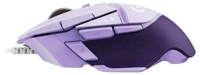 Alt view image 2 of 6 - Logitech (G) G502 HERO Wired Gaming Mouse, RGB with Weighted Macro Programming, 25600DPI, 11buttons, Laptop Big Hand Mouse, for Windows® 7 or later/macOS 10.11 or later/ChromeOS, purple