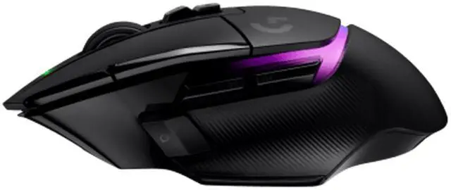 Alt view image 3 of 7 - Logitech G502 X PLUS LIGHTSPEED Wireless RGB Gaming Mouse - Optical mouse with LIGHTFORCE hybrid switches, LIGHTSYNC RGB, HERO 25K gaming sensor, compatible with PC - macOS/Windows - Black
