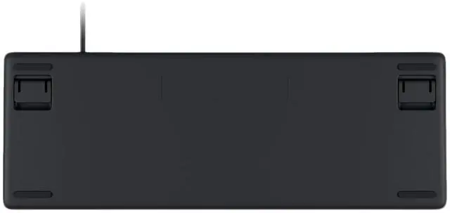 Alt view image 5 of 5 - Logitech K835 TKL MECHANICAL Wired Mechanical Gaming Keyboard, Curved Keycaps, 84-Key Compact Design, Aluminum, 12 Dual Function FN Pushbuttons, PC/Mac Compatible - Black - Red Shaft