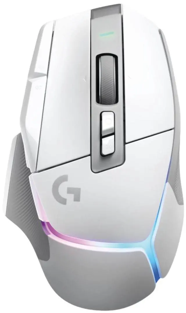 Alt view image 5 of 7 - Logitech G502 X PLUS LIGHTSPEED Wireless RGB Gaming Mouse - Optical mouse with LIGHTFORCE hybrid switches, LIGHTSYNC RGB, HERO 25K gaming sensor, compatible with PC - macOS/Windows - White