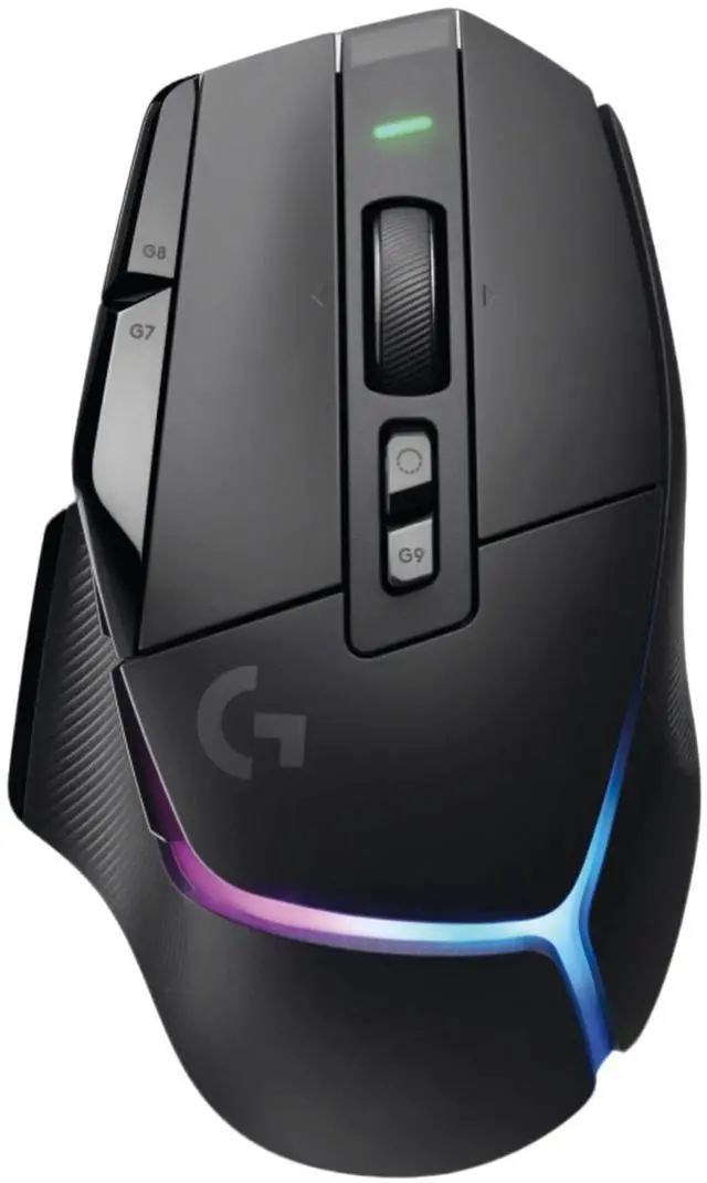 Alt view image 3 of 7 - Logitech G502 X PLUS LIGHTSPEED Wireless RGB Gaming Mouse - Optical mouse with LIGHTFORCE hybrid switches, LIGHTSYNC RGB, HERO 25K gaming sensor, compatible with PC - macOS/Windows - Black