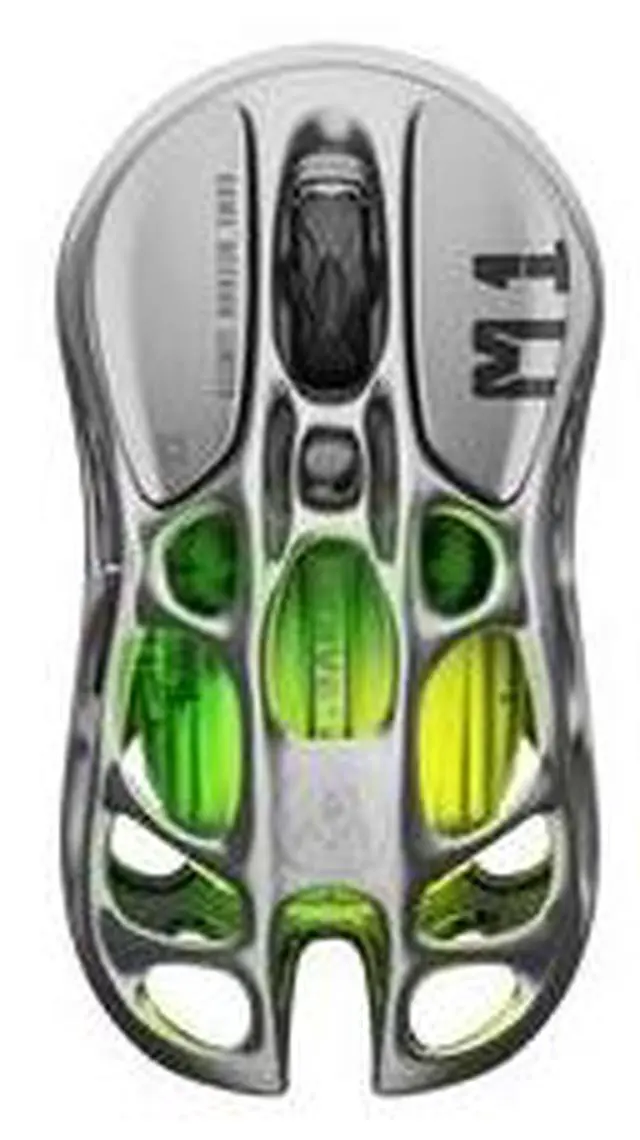 Main image of GravaStar Mercury M1 Pro Wireless Gaming Mouse, 26,000 DPI PAW3395DM Sensor , Lightweight Magnesium Alloy , Tri-Mode (Wired/2.4GHz/Bluetooth) , 4K Polling Rate , Up to 200-Hour Battery, silver