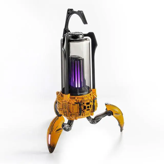 Alt view image 2 of 4 - Gravastar Supernova Portable Bluetooth Speaker, LED Table Lamp Speaker, 9H Playtime, TWS Pairing, Wireless Speakers fo Party/Outdoor/Camping/Gifts,yellow