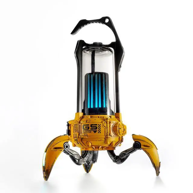 Alt view image 4 of 4 - Gravastar Supernova Portable Bluetooth Speaker, LED Table Lamp Speaker, 9H Playtime, TWS Pairing, Wireless Speakers fo Party/Outdoor/Camping/Gifts,yellow