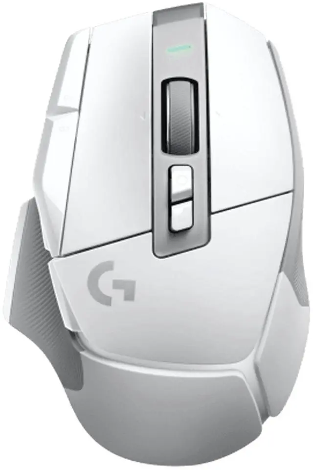 Main image of Logitech G502 X LIGHTSPEED Wireless Gaming Mouse, G502X Optical mouse with LIGHTFORCE hybrid optical-mechanical switches, HERO 25K gaming sensor, compatible with PC - macOS/Windows , , White