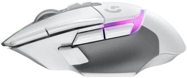 Alt view image 3 of 7 - Logitech G502 X PLUS LIGHTSPEED Wireless RGB Gaming Mouse, G502X Plus - Optical mouse with LIGHTFORCE hybrid switches, LIGHTSYNC RGB, HERO 25K gaming sensor, compatible with PC - macOS/Windows - White