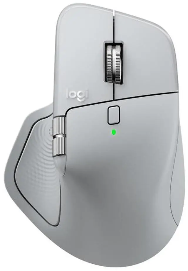 Main image of Logitech MX Master 4 Wireless Bluetooth Mouse, with Ultra-fast Scrolling, Ergo, haptic feedback, Customize vibration intensity, Pale Gray