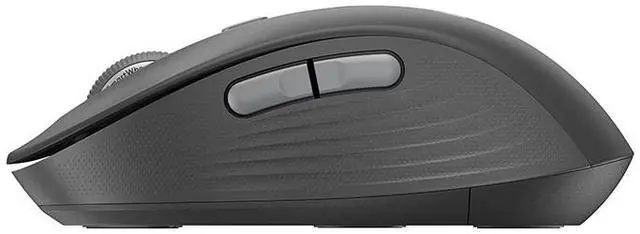 Alt view image 3 of 5 - Logitech Signature Plus M750 Mouse, Optical - Wireless 32.81 ft Bluetooth/Radio Frequency USB 2000 dpi - Scroll Wheel , Small/Medium Hand/Palm Size - 1 x A, Graphite