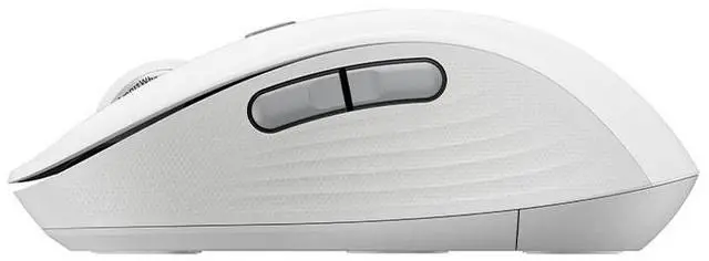 Alt view image 4 of 6 - Logitech Signature Plus M750 Mouse, Optical - Wireless 32.81 ft Bluetooth/Radio Frequency USB 2000 dpi - Scroll Wheel , Small/Medium Hand/Palm Size - 1 x A, WHITE