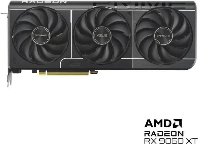 ASUS Prime Radeon™ RX 9060 XT 16GB ASUS Prime Radeon™ RX 9060 XT OC Edition 16GB GDDR6