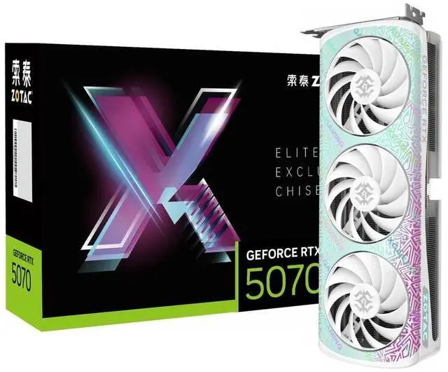 Alt view image 6 of 6 - ZOTAC X GAMING GeForce RTX 5070 12GB 192-Bit GDDR7, PCI Express 5.0 DLSS 4.0 Graphics Card, RTX5070 12GB X GAMING OC