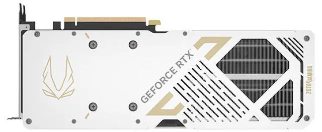 Alt view image 4 of 6 - ZOTAC SOLID WHITE GeForce RTX 5070 12GB 192-Bit GDDR7, PCI Express 5.0 DLSS 4.0 Graphics Card, RTX 5070 12GB SOLID OC WHITE